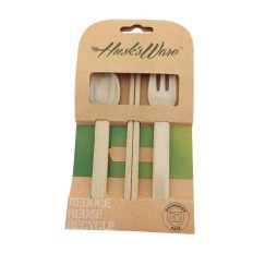 Rice Husk Fiber Cutlery Sets